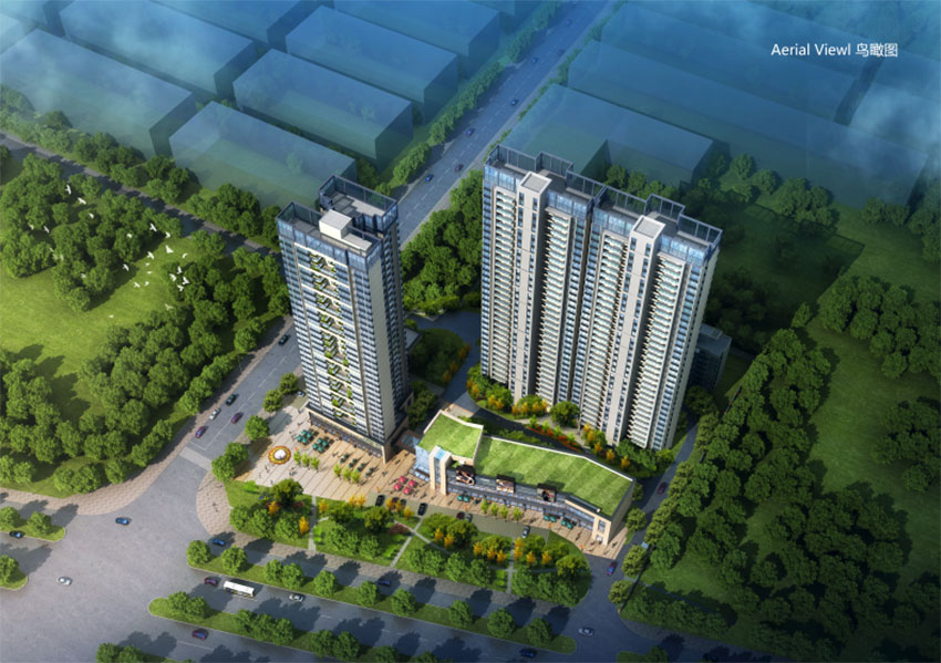 蒸湘区光辉一品配套图