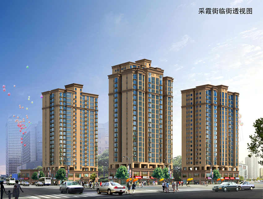 蒸湘区锦绣贤苑效果图