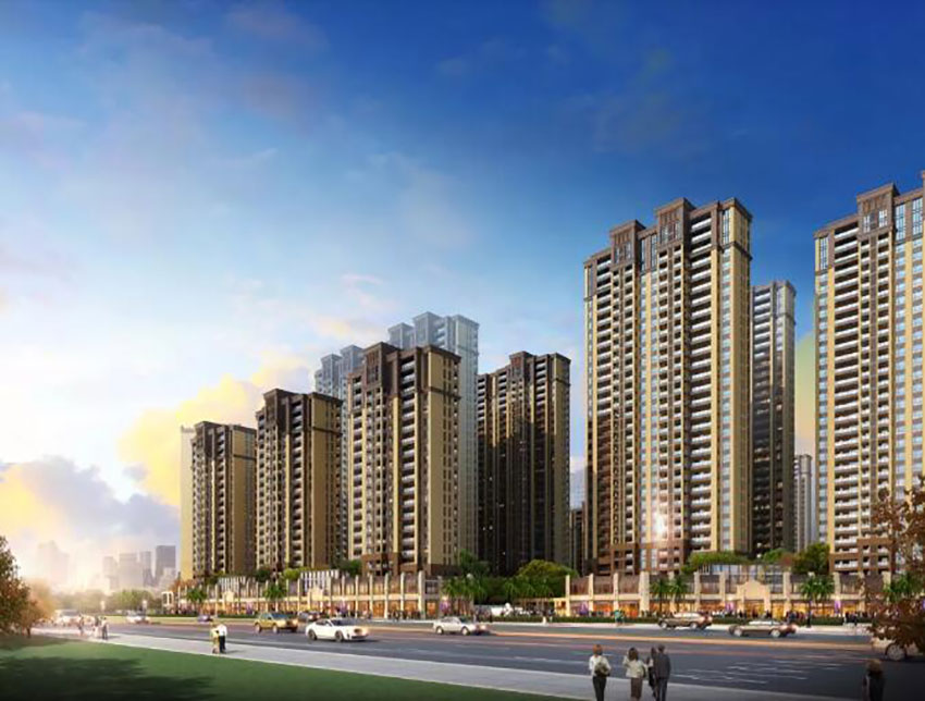 蒸湘区大衡城邦实景图