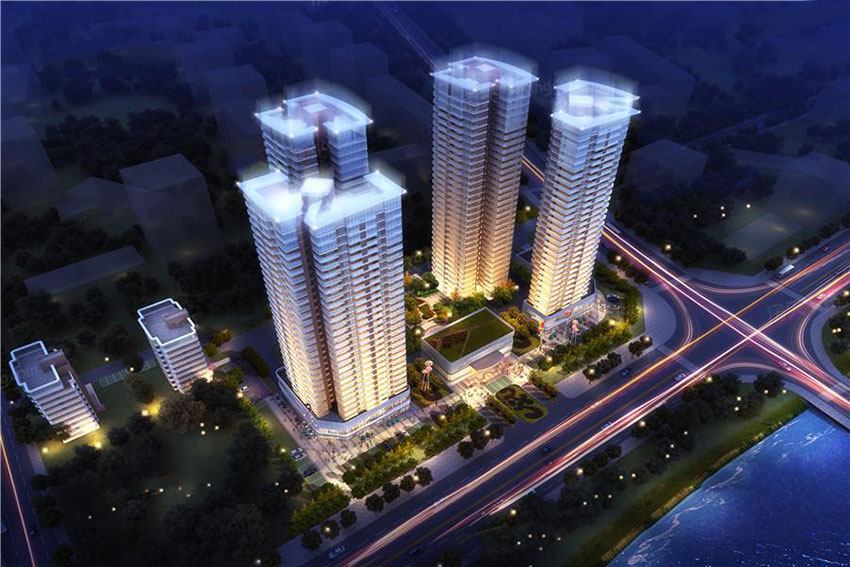 蒸湘区凯珑江景样板间