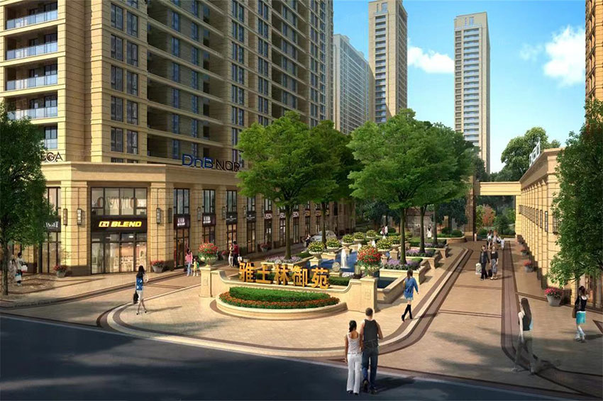 蒸湘区雅士林御苑配套图