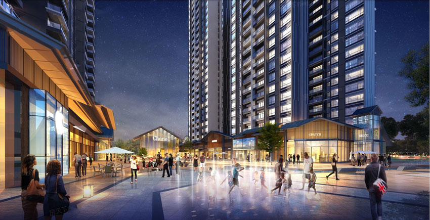 蒸湘区银泰城实景图