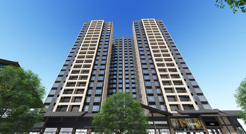 蒸湘区银泰城效果图