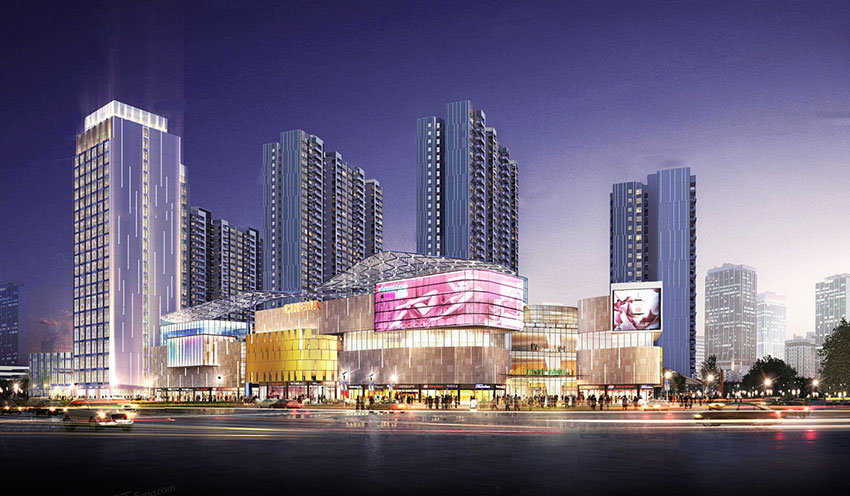 蒸湘区银泰城配套图