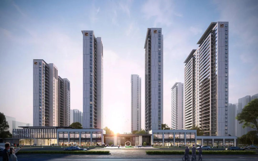 蒸湘区天嘉成林间效果图