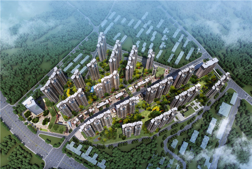 蒸湘区融冠乐城实景图