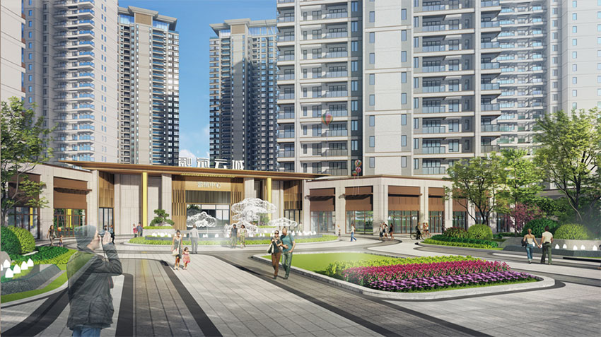 蒸湘区融冠云城配套图