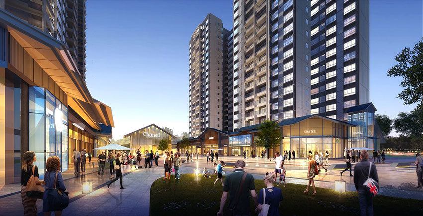 蒸湘区银泰红城区位图