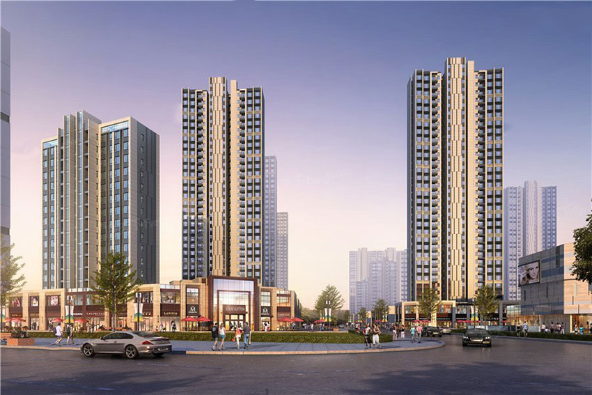 蒸湘区碧桂园衡中心实景图