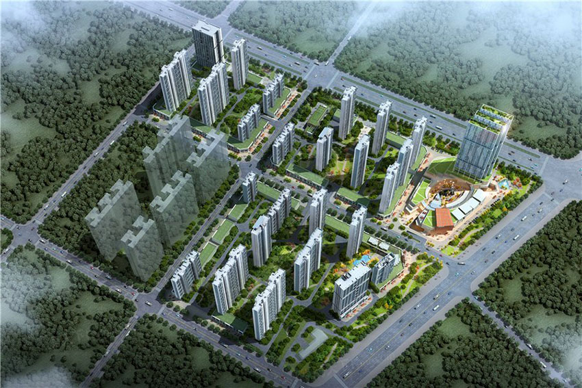 蒸湘区碧桂园衡中心样板间