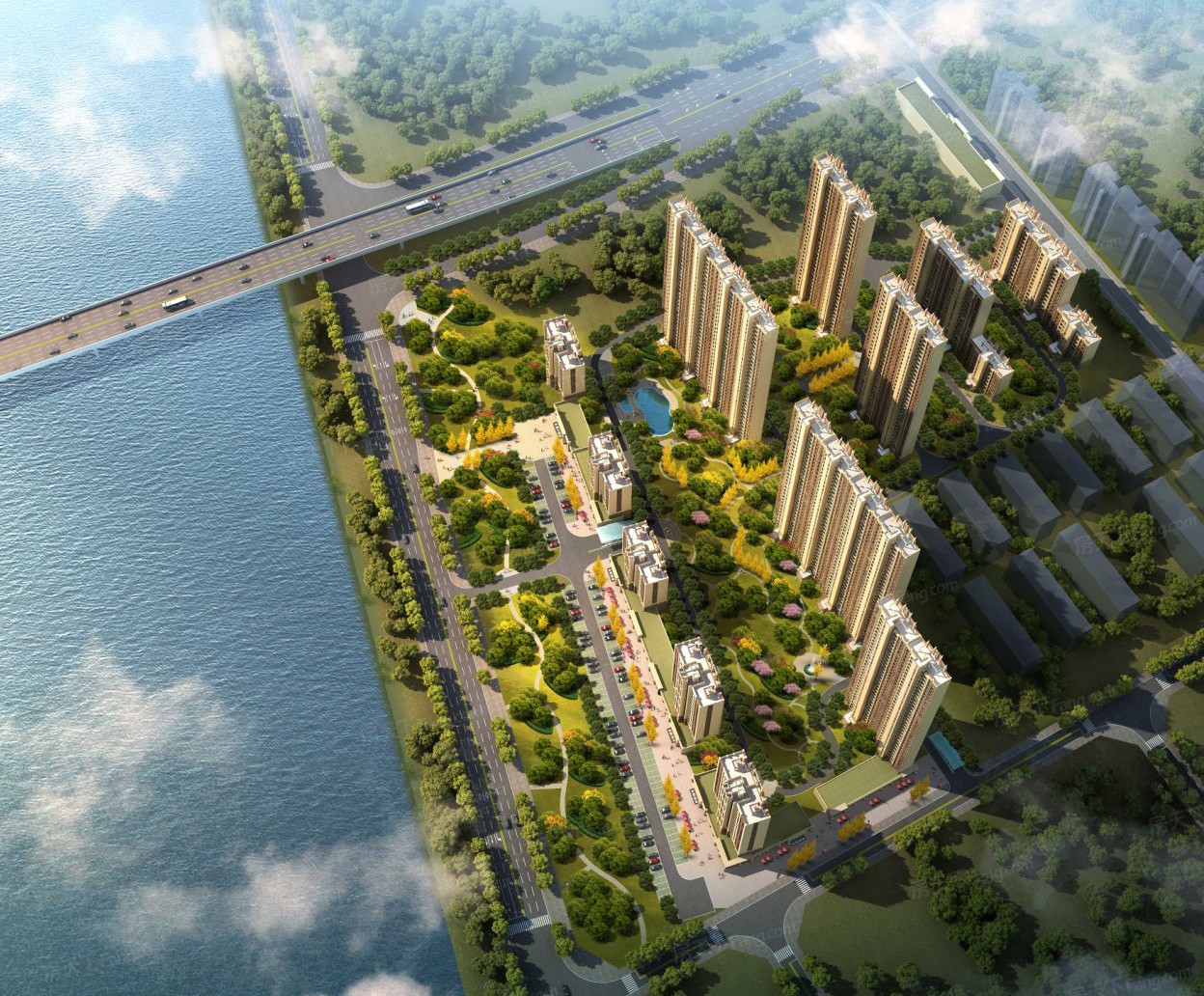 蒸湘区碧桂园盛棠实景图