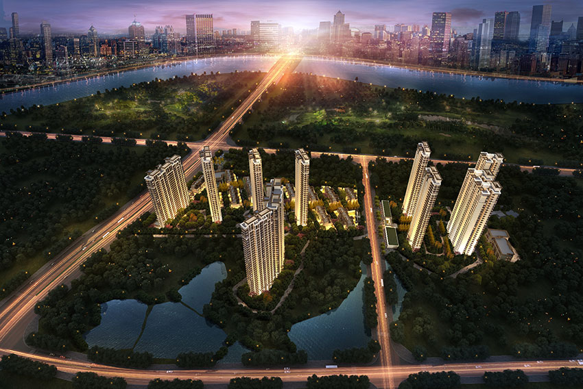 蒸湘区金钟美墅湾效果图