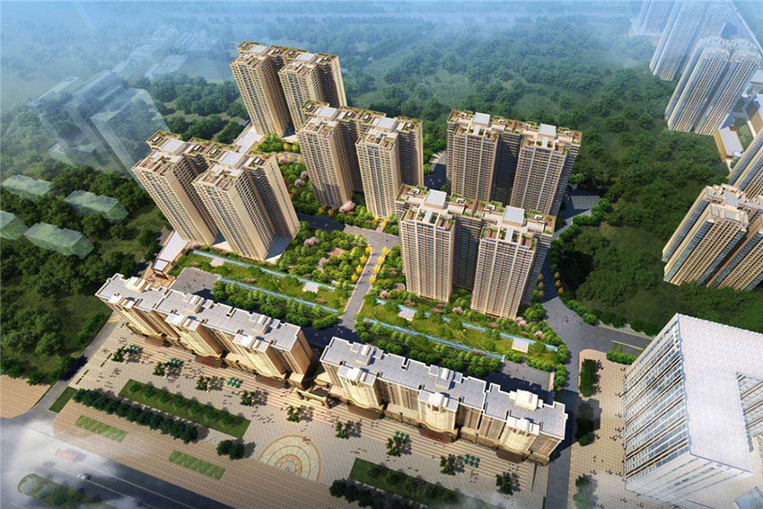 蒸湘区海通衡州府实景图