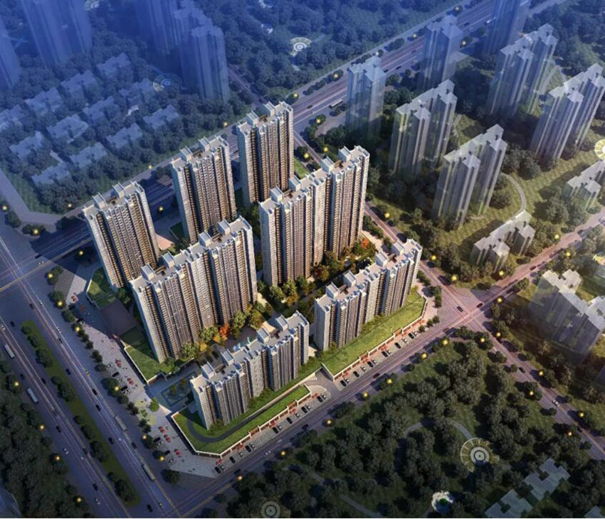 蒸湘区佳兆业悦峰实景图