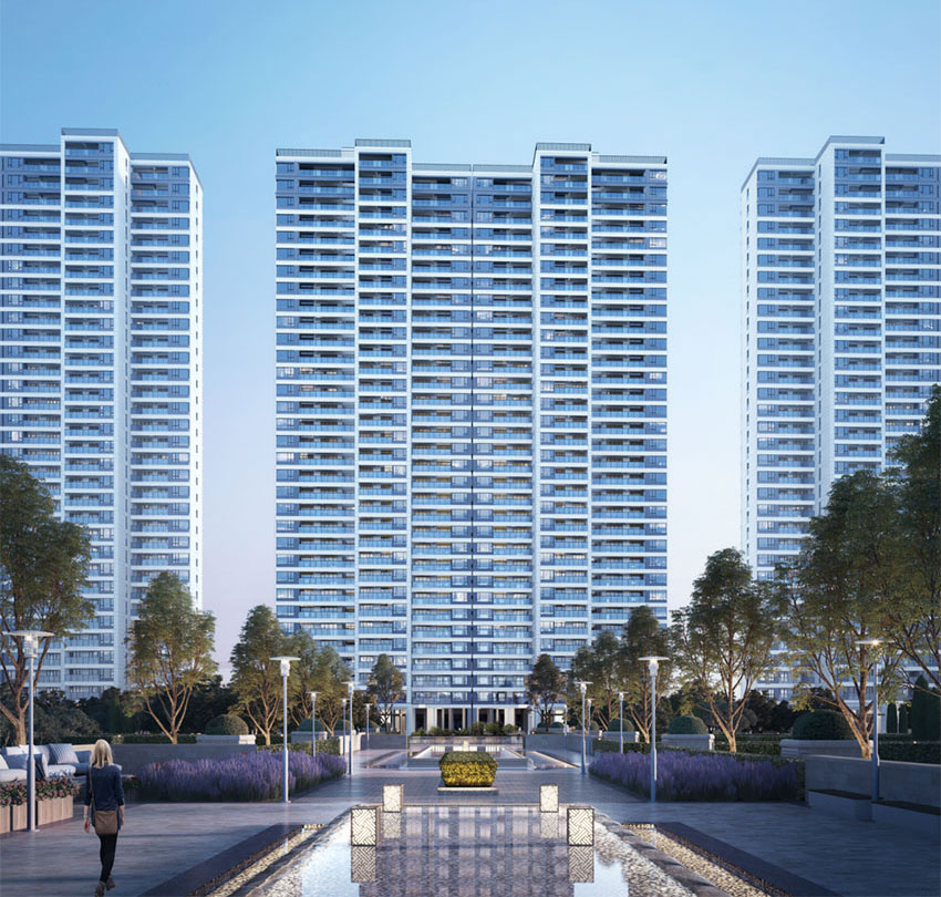 蒸湘区融冠爱城效果图