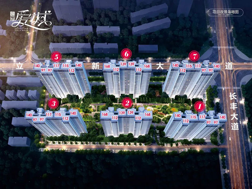 蒸湘区融冠爱城区位图