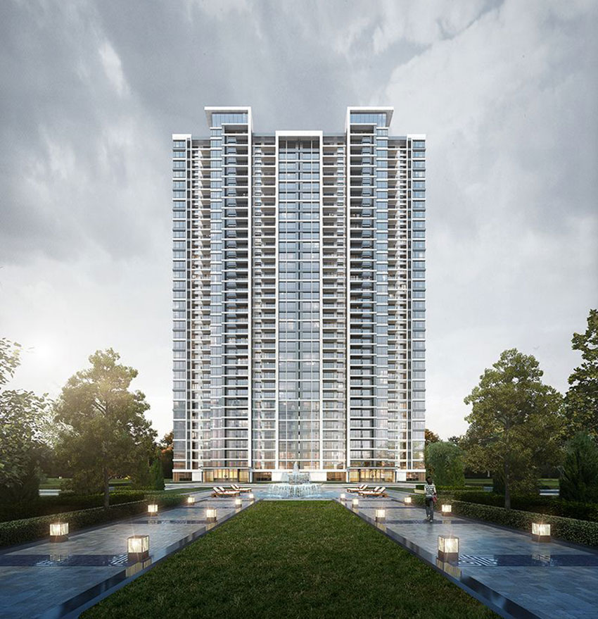 蒸湘区金钟悦江湾效果图