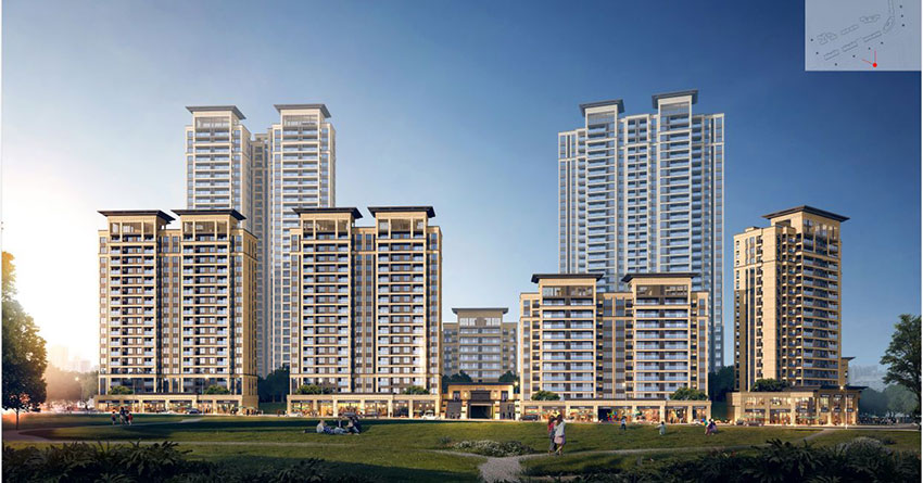 蒸湘区西合大成府配套图