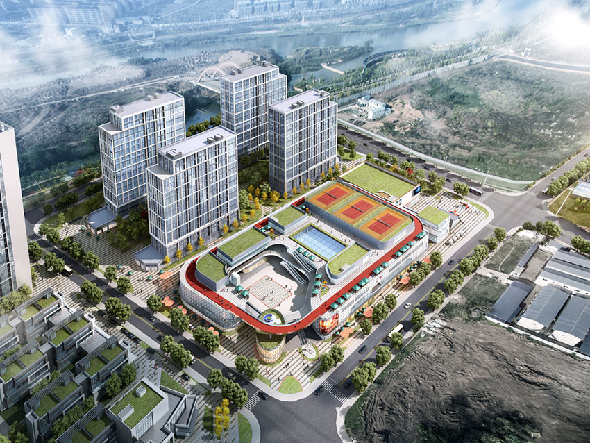 蒸湘区HSC博奥城区位图