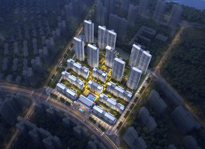 蒸湘区天嘉上河九章效果图