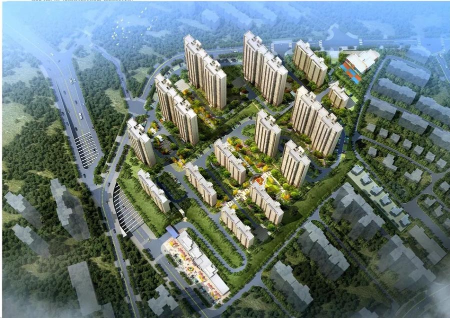 祁东县碧桂园翡翠华府实景图