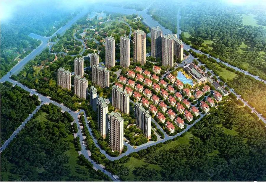 祁东县碧桂园翡翠华府效果图