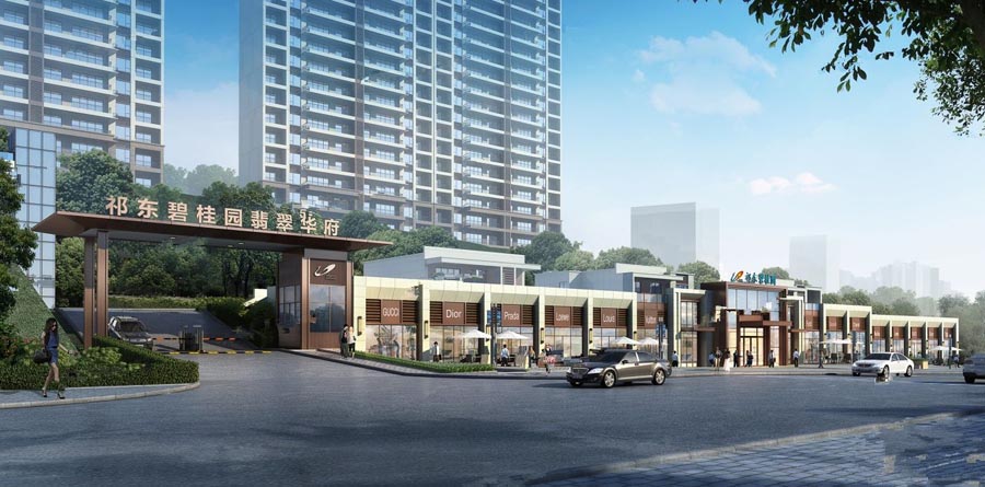 祁东县碧桂园翡翠华府配套图