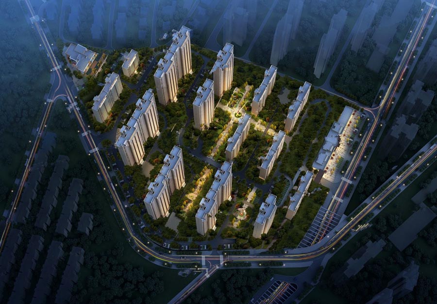 祁东县碧桂园翡翠华府样板间