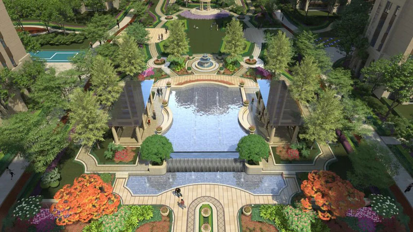 衡南县缔华湘水湾配套图