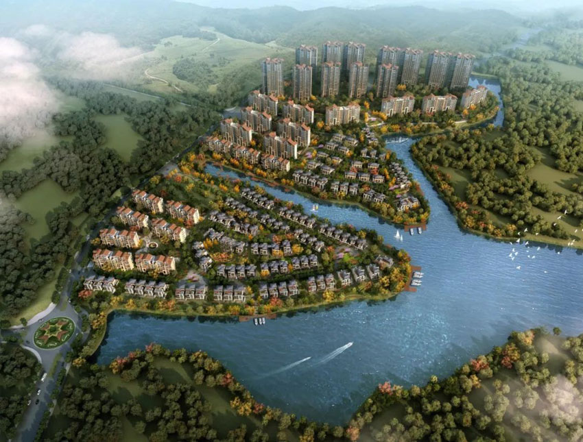 衡南县天澜美好生活社区实景图