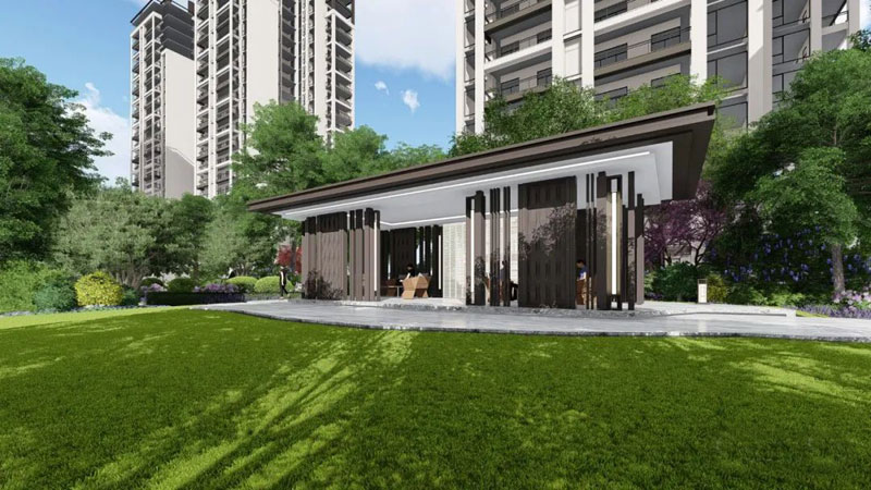 衡南县万和大院效果图