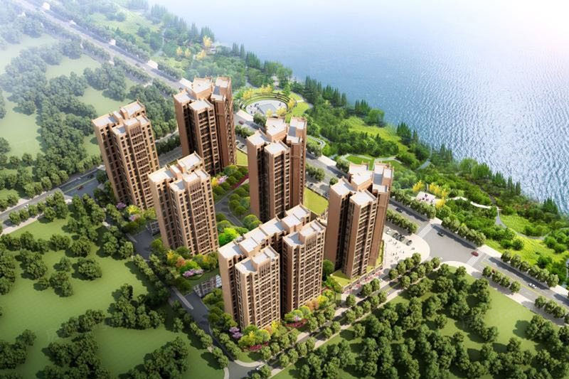 衡南县山河国际实景图