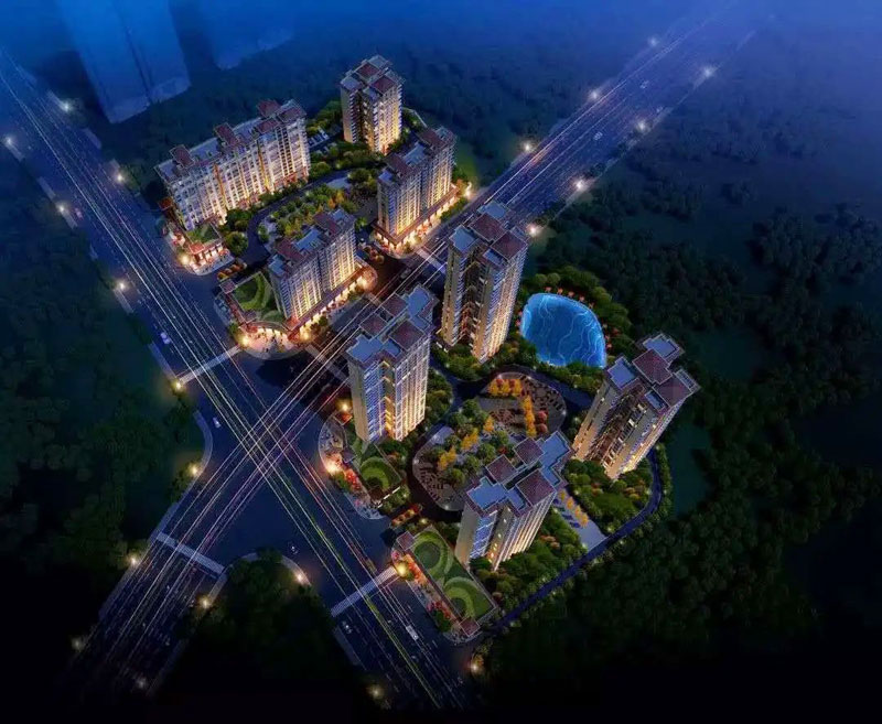 衡南县华旗绿洲实景图