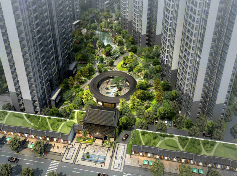 衡南县珠江愉景翠园样板间