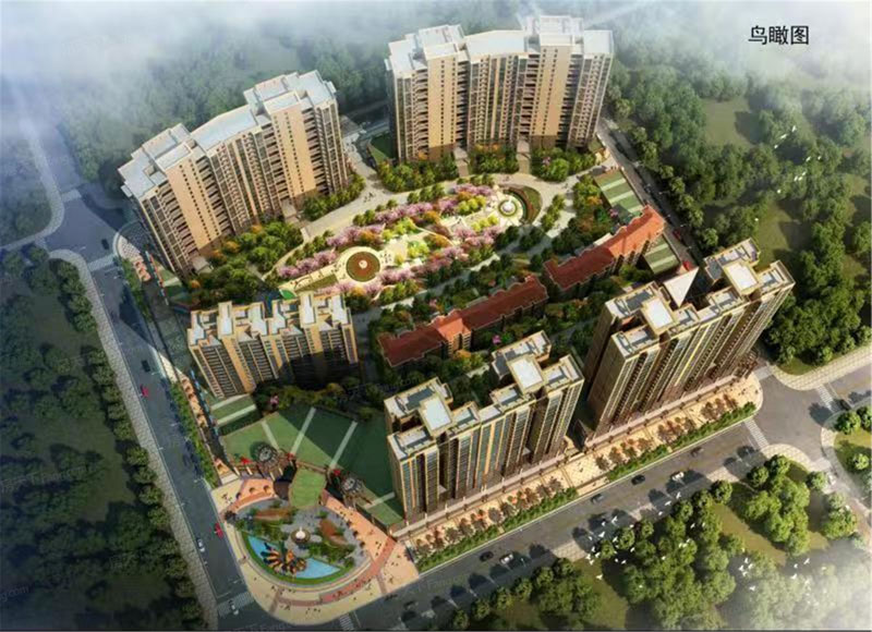 衡南县名门国际效果图