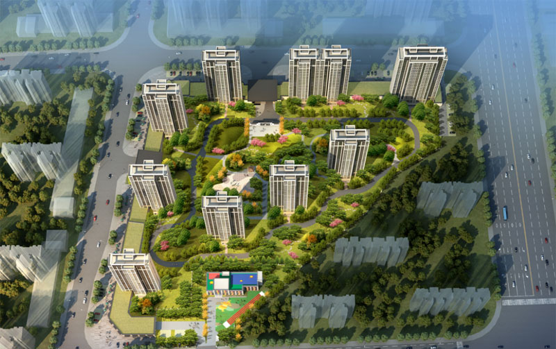 常德市美韵馨城实景图