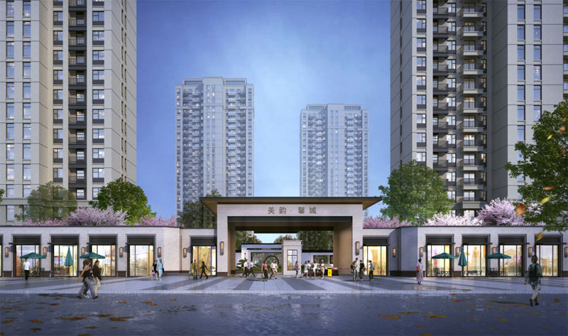 常德市美韵馨城效果图