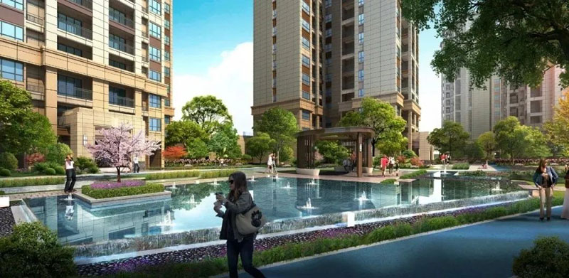 衡山县乐福水木清华配套图