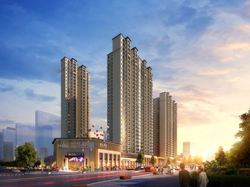 衡东县铜锣湾繁华里效果图