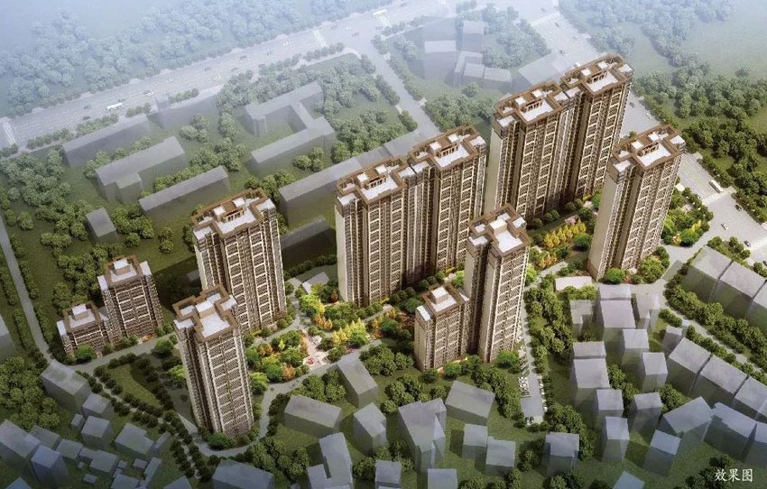 衡东县锦绣兰亭实景图