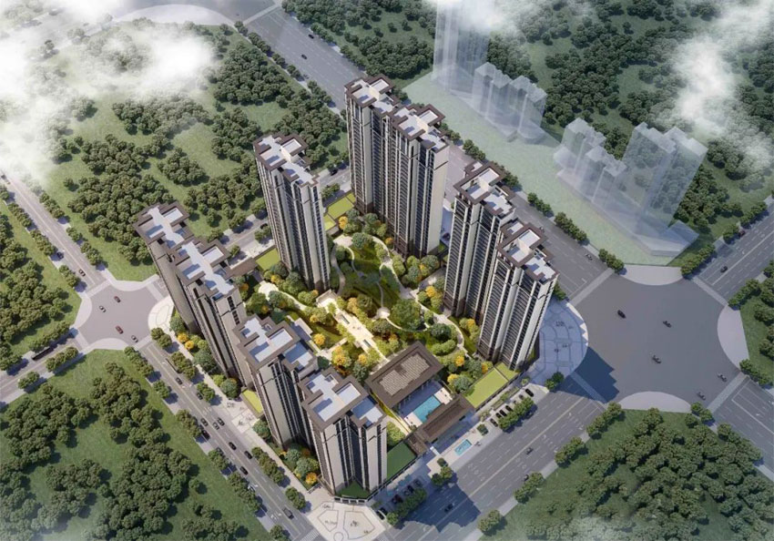 衡东县明德府实景图