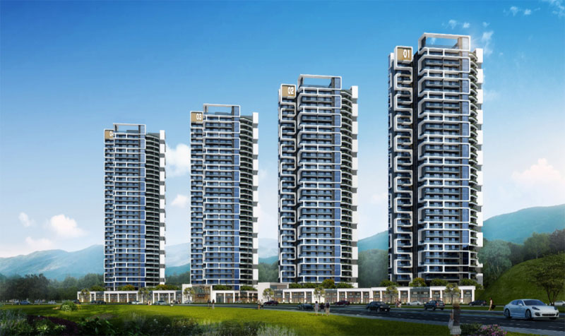 衡东县物格未来城实景图