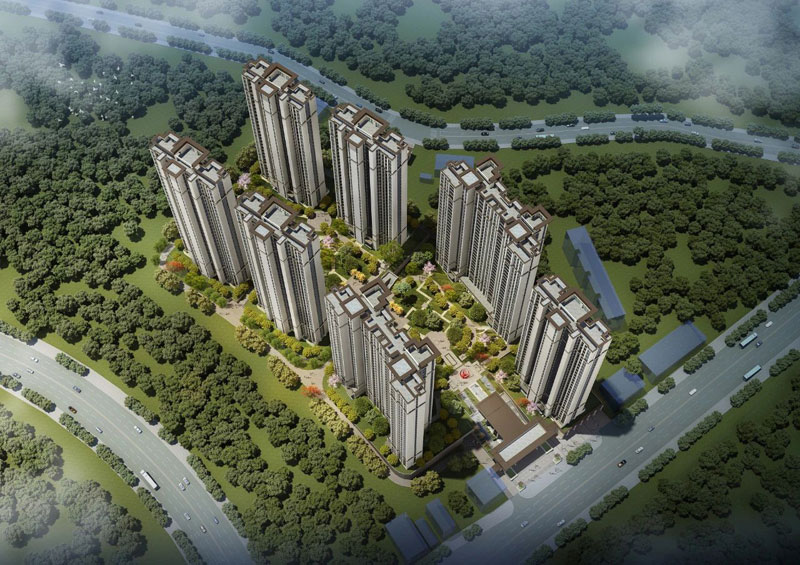 衡东县状元御景实景图