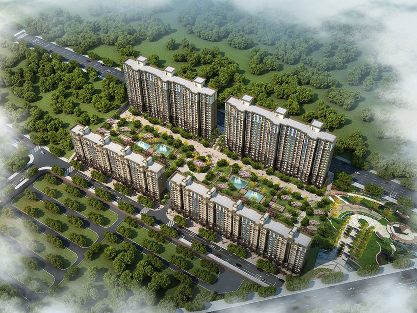 祁东县玉合青城实景图