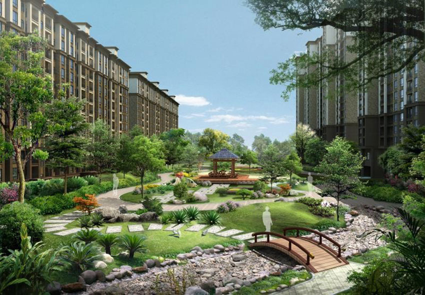 祁东县玉合青城效果图