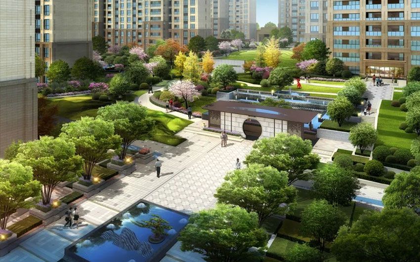 祁东县金鼎江山效果图