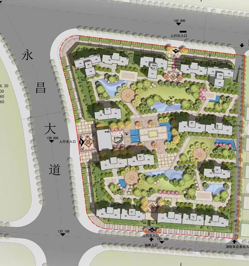 祁东县万昌宸院效果图