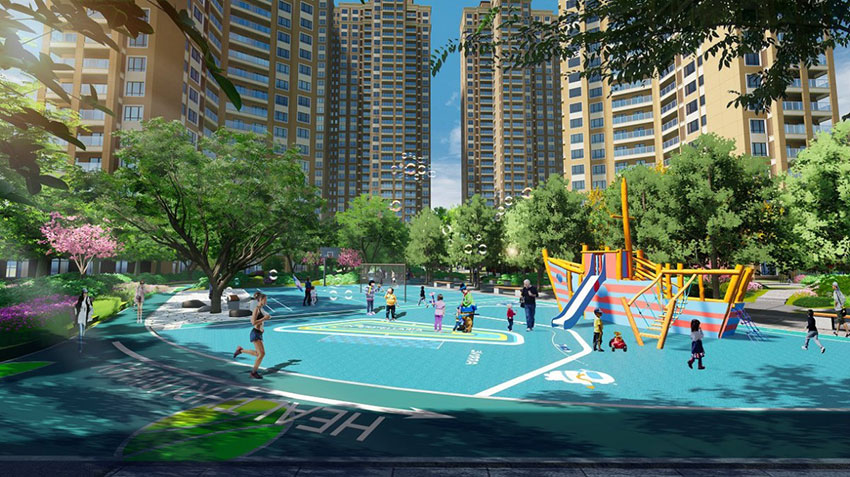 祁东县金泰新时代效果图