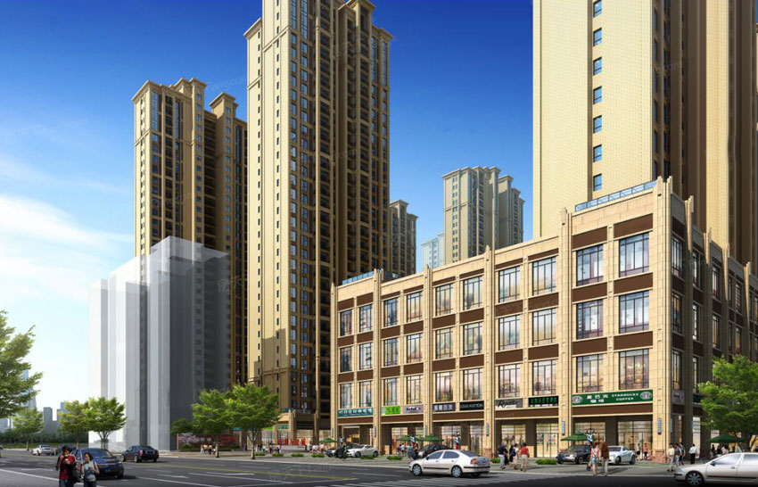 耒阳市西湖万象城效果图