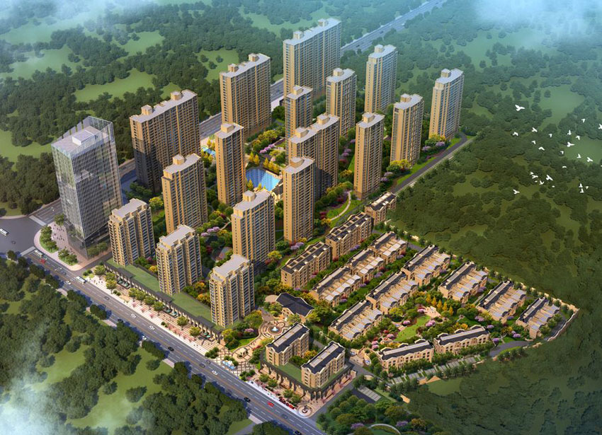 耒阳市广厦名都实景图